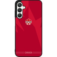 Coque Samsung Galaxy A25 - Silicone rigide noir Maillot de football Canada 2026 personnalisable