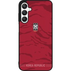 Coque Samsung Galaxy A25 - Silicone rigide noir Maillot de football Corée du Sud 2026 personnalisable
