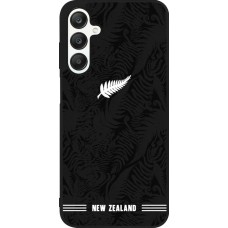 Coque Samsung Galaxy A25 - Silicone rigide noir Maillot de football Nouvelle-Zélande 2026 personnalisable