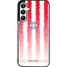 Coque Samsung Galaxy A25 - Silicone rigide noir Maillot de football Paraguay 2026 personnalisable
