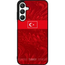 Coque Samsung Galaxy A25 - Silicone rigide noir Maillot de football Turquie 2026 personnalisable
