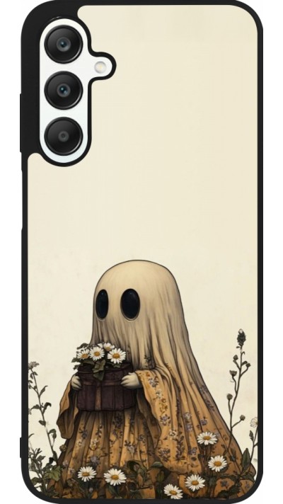 Coque Samsung Galaxy A25 - Silicone rigide noir Halloween 2025 Ghost gardener