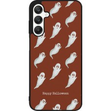 Coque Samsung Galaxy A25 - Silicone rigide noir Halloween 2025 Pattern of ghosts