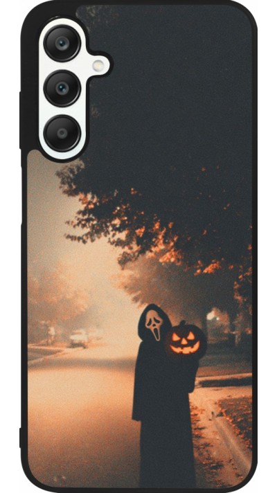 Coque Samsung Galaxy A25 - Silicone rigide noir Halloween 2025 Scream