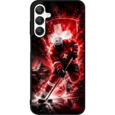 Coque Samsung Galaxy A25 - Silicone rigide noir Hockey World Championship Player