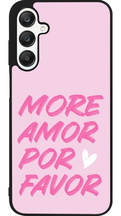 Coque Samsung Galaxy A25 - Silicone rigide noir More amor porfavor Coque Samsung Galaxy A25 - Silicone rigide noir More amor porfavor