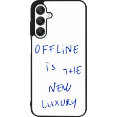 Coque Samsung Galaxy A25 - Silicone rigide noir Offline is the new luxury