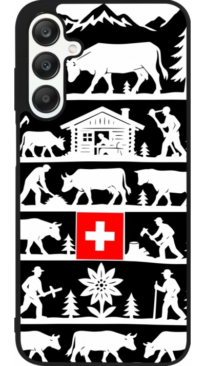 Samsung Galaxy A25 Case Hülle - Silikon schwarz Poya Schweiz 1 schwarz