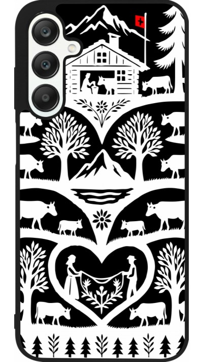 Samsung Galaxy A25 Case Hülle - Silikon schwarz Poya Schweiz 2 schwarz