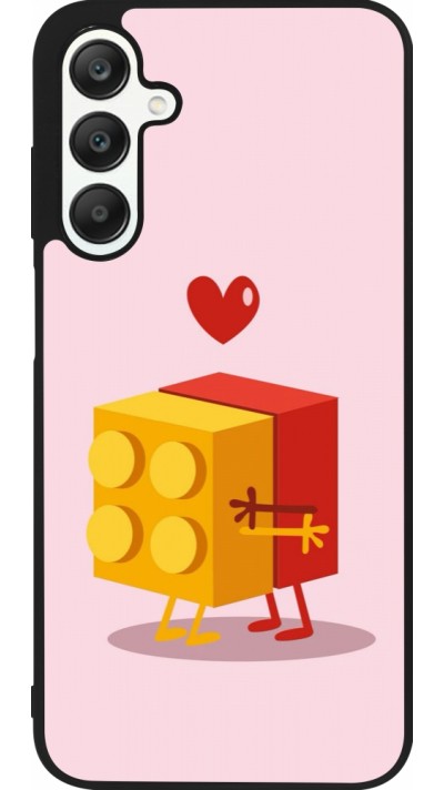 Coque Samsung Galaxy A25 - Silicone rigide noir Saint Valentines Day 26 Puzzle