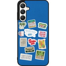 Coque Samsung Galaxy A25 - Silicone rigide noir Seals of the Dominican Republic DTMF