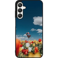Coque Samsung Galaxy A25 - Silicone rigide noir Hot air balloon Spring 2026
