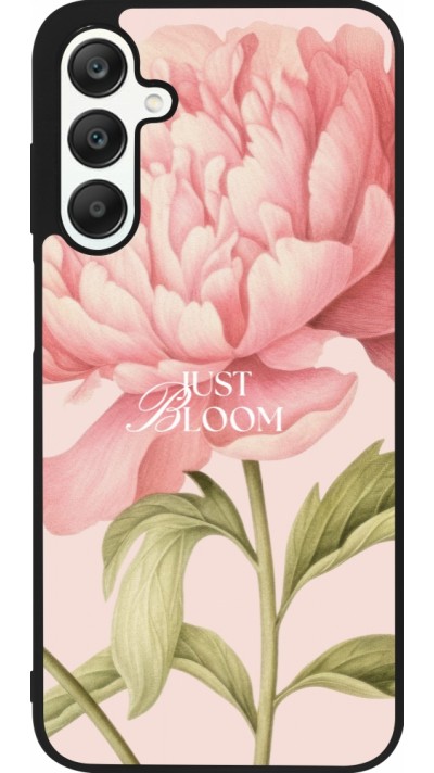 Coque Samsung Galaxy A25 - Silicone rigide noir Just Bloom 2026
