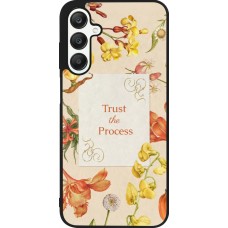 Coque Samsung Galaxy A25 - Silicone rigide noir Trust the process Spring 2026