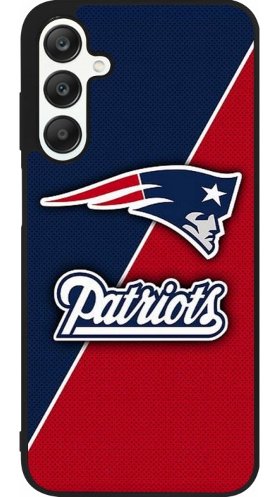 Coque Samsung Galaxy A25 - Silicone rigide noir Super Bowl 26 Patriots 1