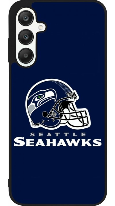 Coque Samsung Galaxy A25 - Silicone rigide noir Super Bowl 26 Seattle 3