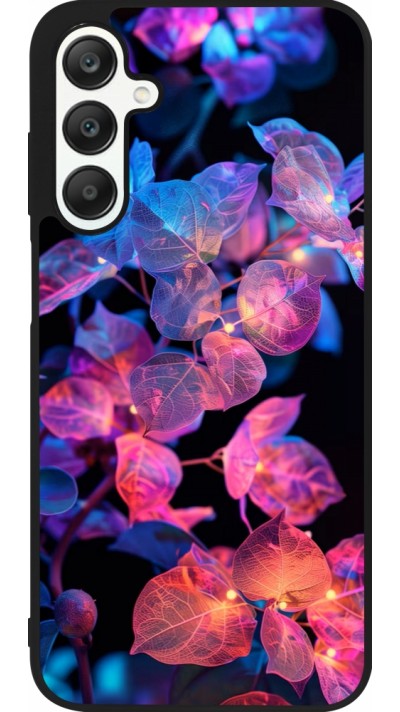Coque Samsung Galaxy A25 - Silicone rigide noir Artificial vegetation 2025