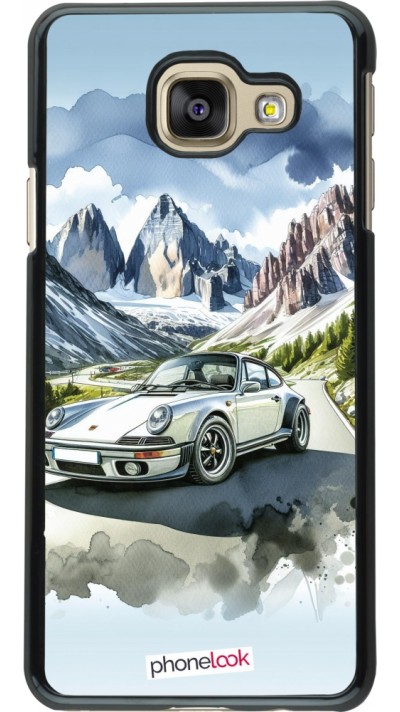 Coque Samsung Galaxy A3 (2016) - Porsche 911 Mountain Watercolor