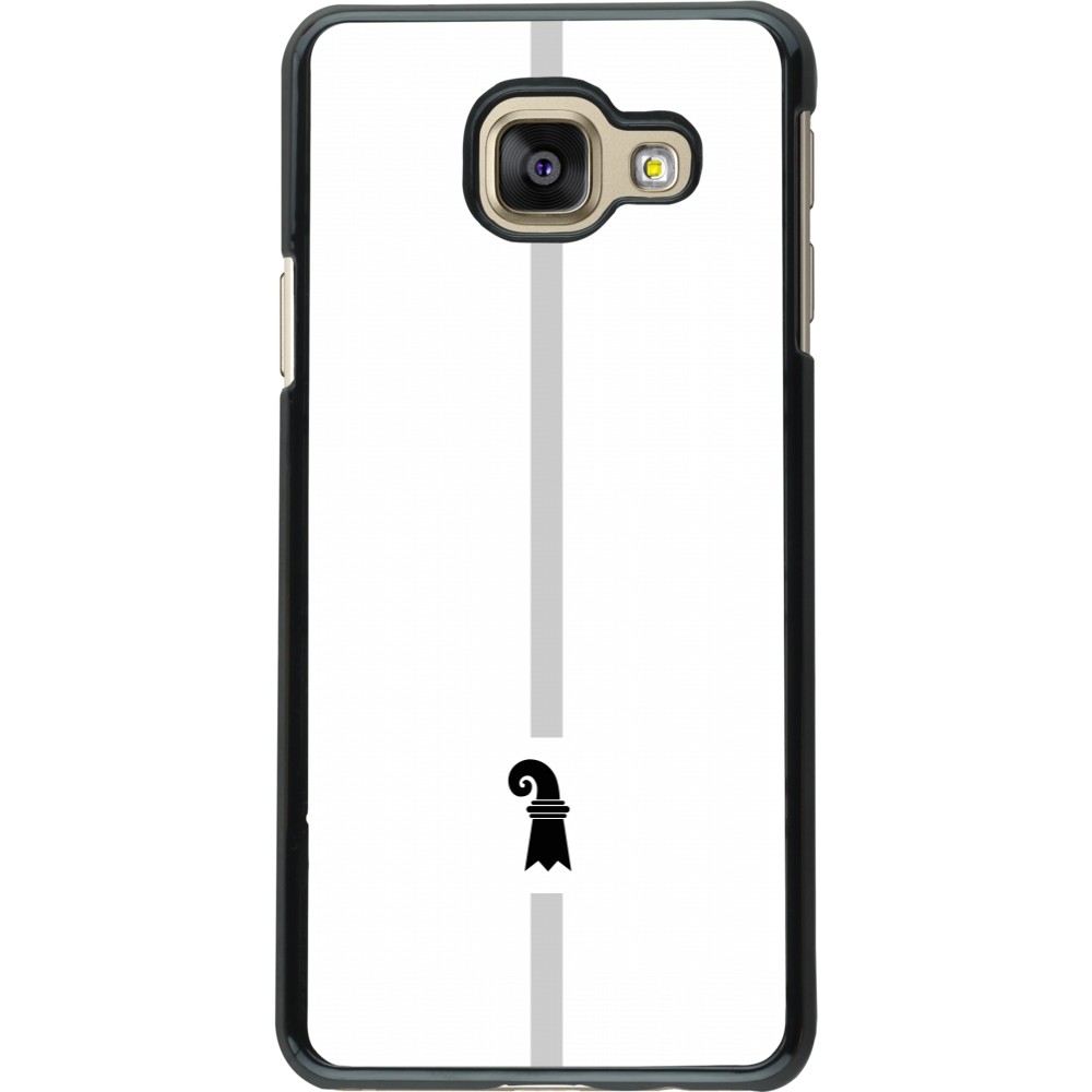 Coque Samsung Galaxy A3 (2016) - Canton BS blanc