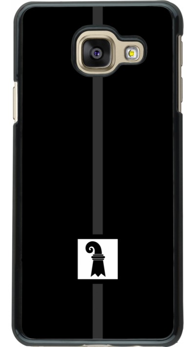 Samsung Galaxy A3 (2016) Case Hülle - Kanton BS schwarz