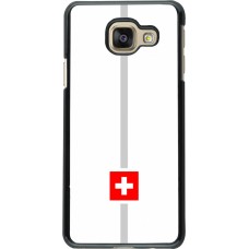 Samsung Galaxy A3 (2016) Case Hülle - Kanton CH weiss