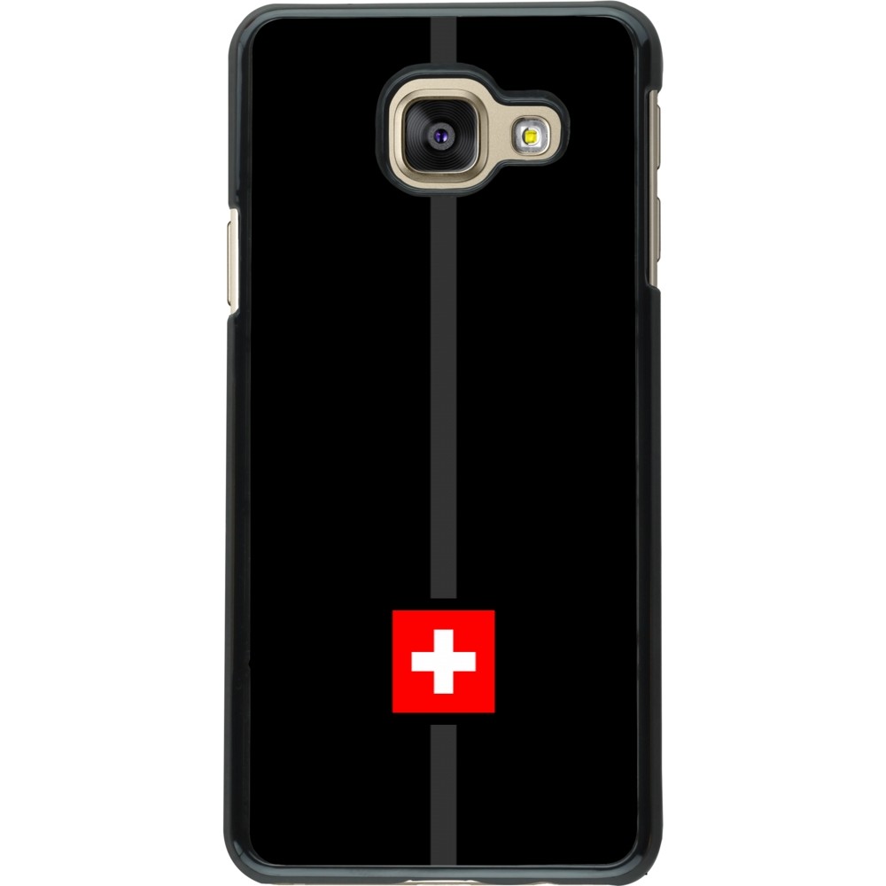 Coque Samsung Galaxy A3 (2016) - Canton CH noir