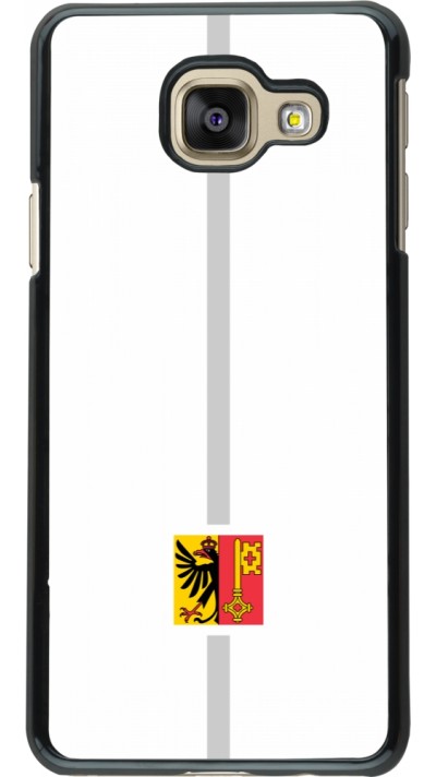 Samsung Galaxy A3 (2016) Case Hülle - Kanton GE weiss