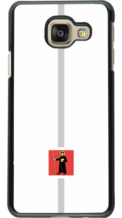 Samsung Galaxy A3 (2016) Case Hülle - Kanton GL weiss
