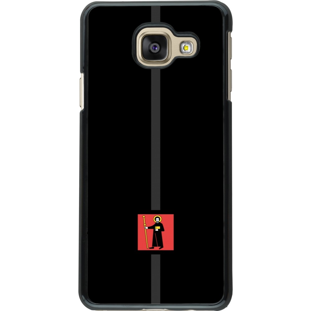 Coque Samsung Galaxy A3 (2016) - Canton GL noir