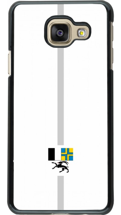 Samsung Galaxy A3 (2016) Case Hülle - Kanton GR weiss