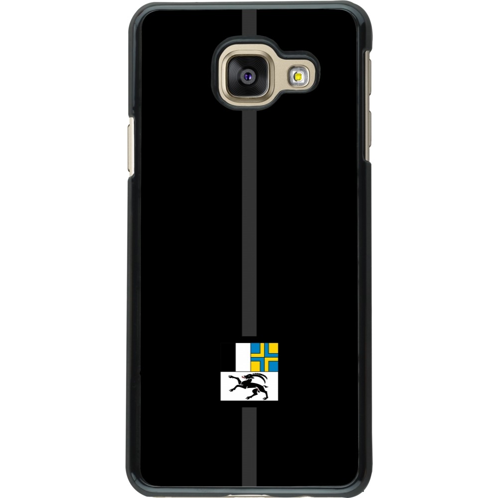 Coque Samsung Galaxy A3 (2016) - Canton GR noir