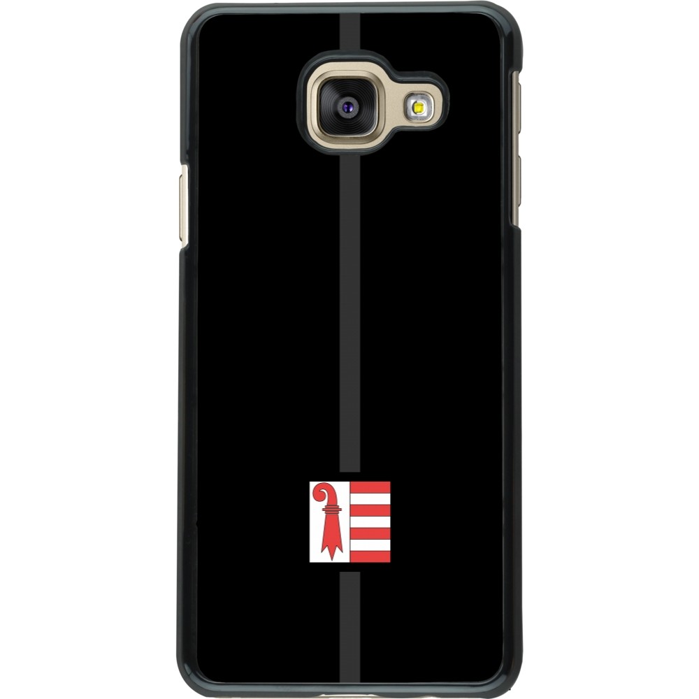 Coque Samsung Galaxy A3 (2016) - Canton JU noir