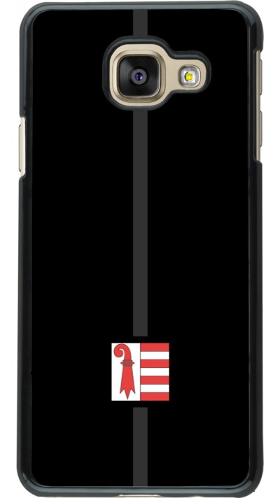Samsung Galaxy A3 (2016) Case Hülle - Kanton JU schwarz