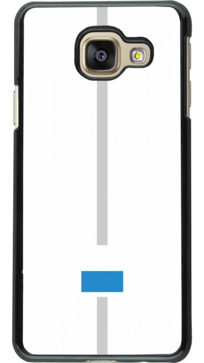 Samsung Galaxy A3 (2016) Case Hülle - Kanton LU weiss