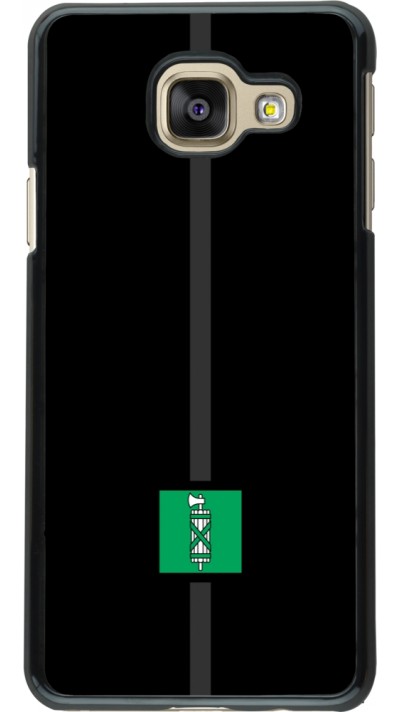 Samsung Galaxy A3 (2016) Case Hülle - Kanton SG schwarz
