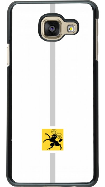 Samsung Galaxy A3 (2016) Case Hülle - Kanton SH weiss