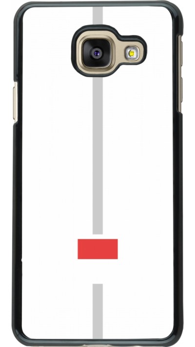Samsung Galaxy A3 (2016) Case Hülle - Kanton SO weiss