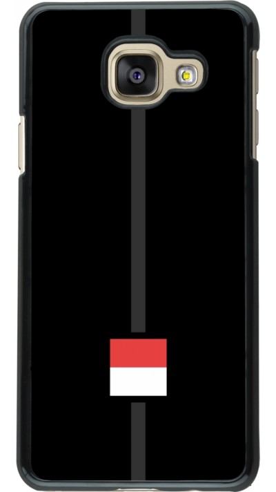 Samsung Galaxy A3 (2016) Case Hülle - Kanton SO schwarz