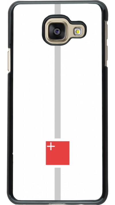 Samsung Galaxy A3 (2016) Case Hülle - Kanton SZ weiss