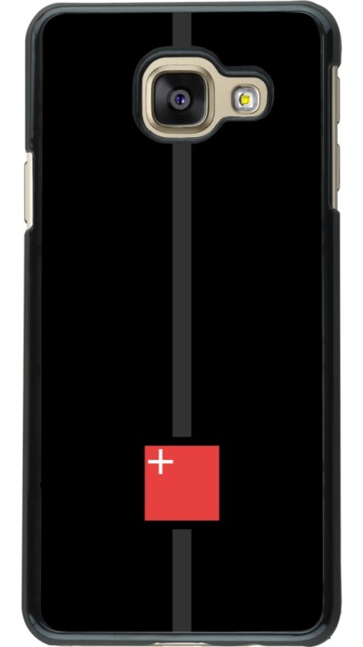 Samsung Galaxy A3 (2016) Case Hülle - Kanton SZ schwarz