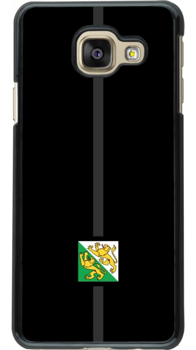 Samsung Galaxy A3 (2016) Case Hülle - Kanton TG schwarz