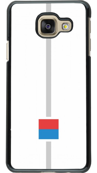 Samsung Galaxy A3 (2016) Case Hülle - Kanton TI weiss