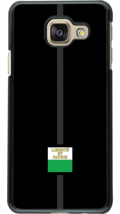 Samsung Galaxy A3 (2016) Case Hülle - Kanton VD schwarz