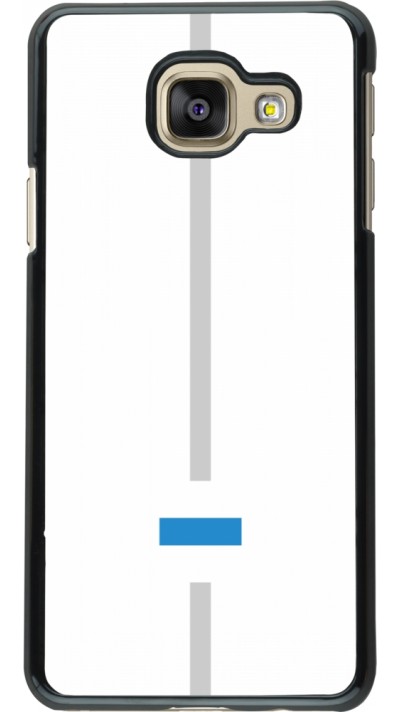 Samsung Galaxy A3 (2016) Case Hülle - Kanton ZG weiss