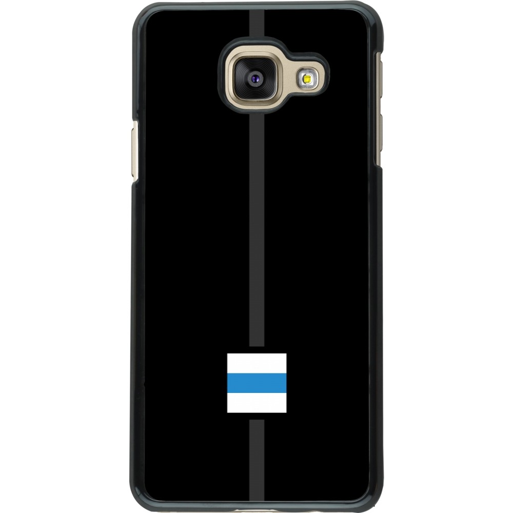 Samsung Galaxy A3 (2016) Case Hülle - Kanton ZG schwarz