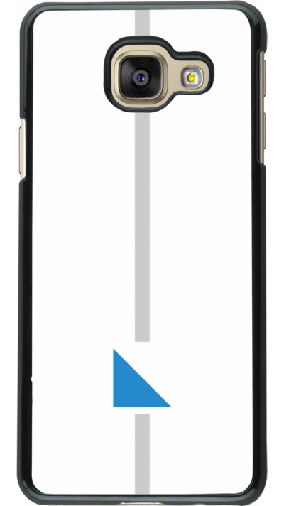 Samsung Galaxy A3 (2016) Case Hülle - Kanton ZH weiss