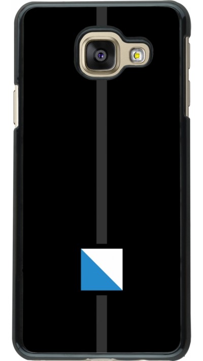 Samsung Galaxy A3 (2016) Case Hülle - Kanton ZH schwarz