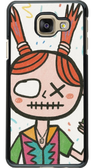 Samsung Galaxy A3 (2016) Case Hülle - Little Girl Sketch