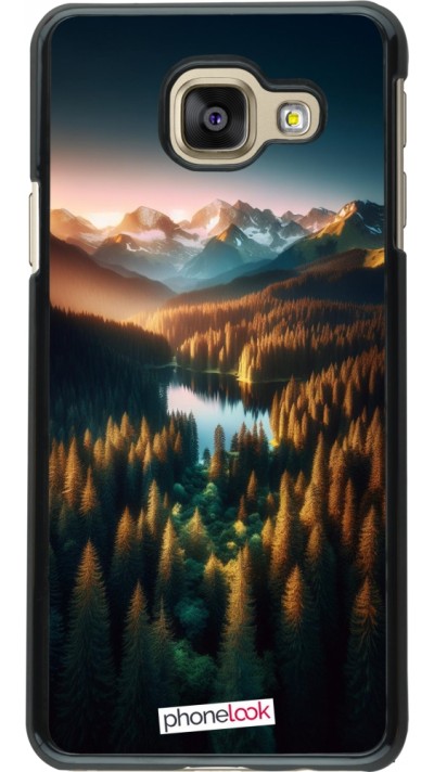 Coque Samsung Galaxy A3 (2016) - Sunset Forest Lake