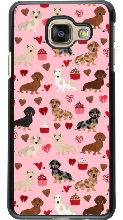 Coque Samsung Galaxy A3 (2016) - Valentine 2024 puppy love
